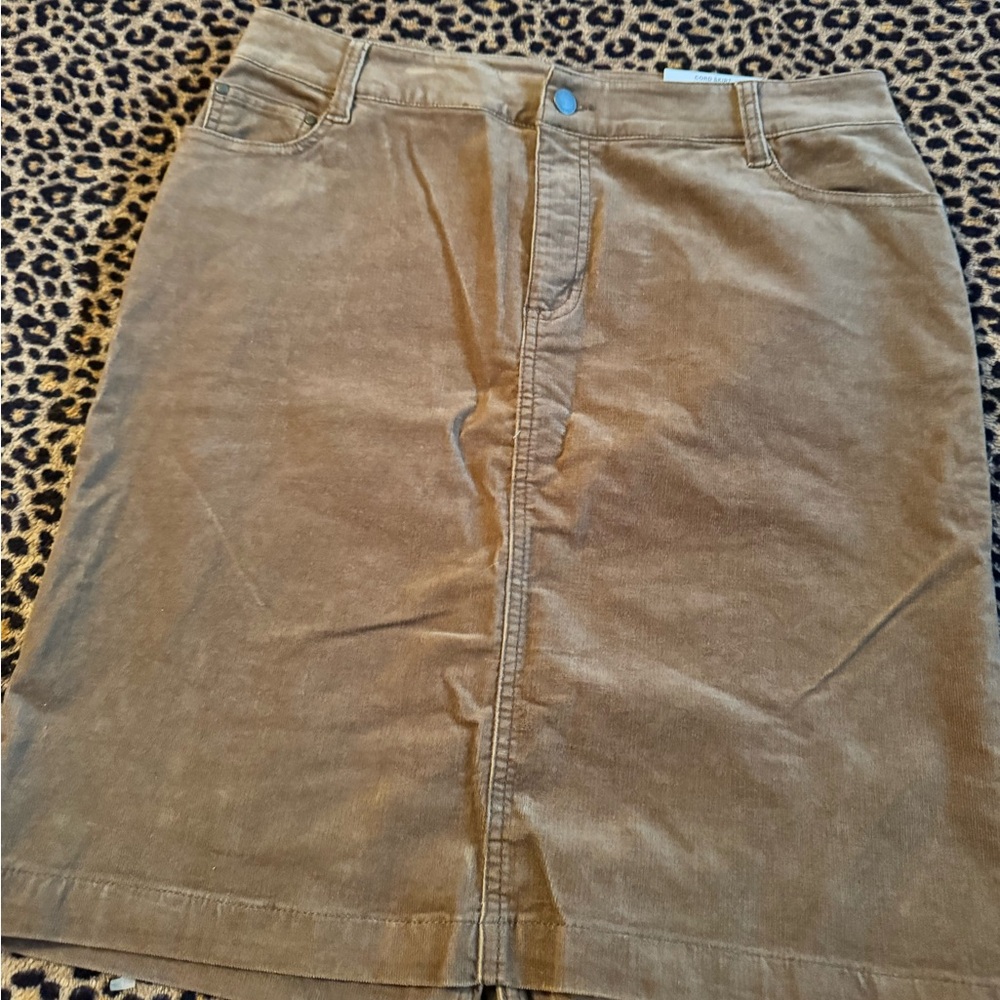 Charter Club Brown Pencil Skirt